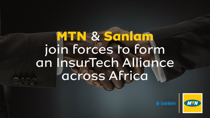 MTN Partners Sanlam to bring digital insurance and investment Services to Africans